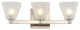 Weston 5x5" 3-Light Causal Luxury Wall-Light by Kalco