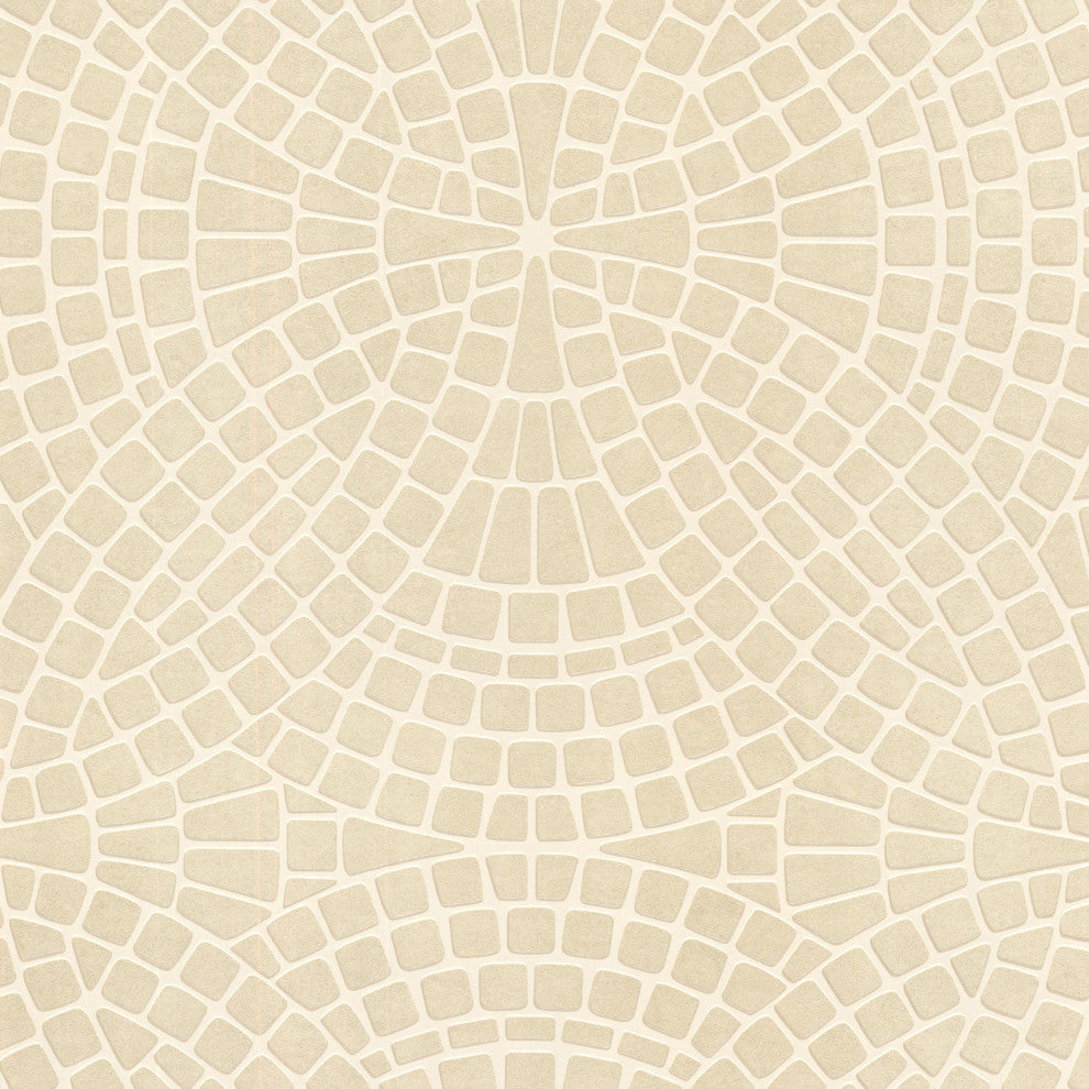 Hanley Sand Mosiac Tile Wallpaper Bolt