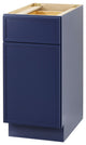 Vanity Art Birch Plywood Single Base Storage Cabinet, Blue, 15"