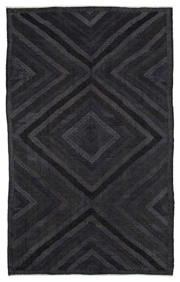Rug N Carpet - Handwoven Anatolian 6' 5'' x 10' 5'' Rustic Wool Kilim Rug
