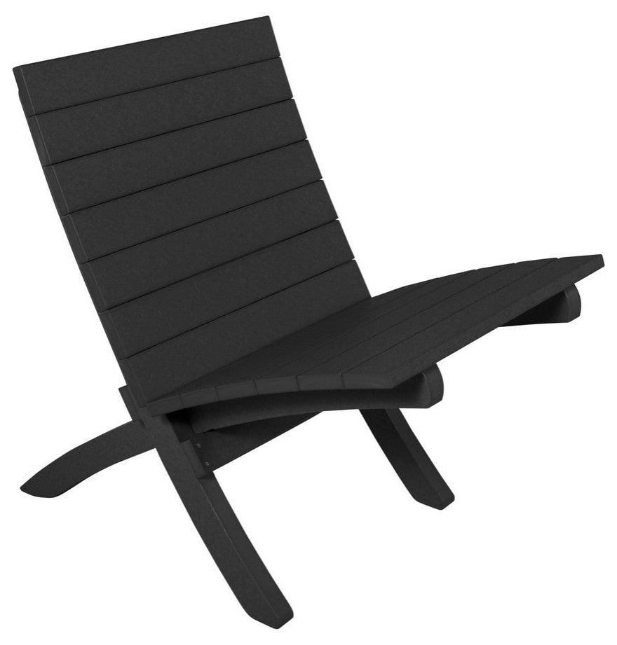 Haven Modern Side Chair, Black Sand