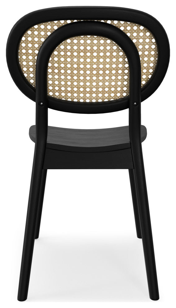 Rachel Dining Chair (Set of 2) in Black