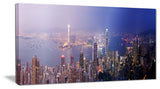 "Hong Kong from Day to Night" Canvas Print