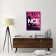 "NCE Nice Luggage Tag 1" Fine Art Print