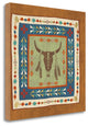 "Southwest At Heart Tile IV" By Veronique Charron, Giclee on Gallery Wrap Canvas