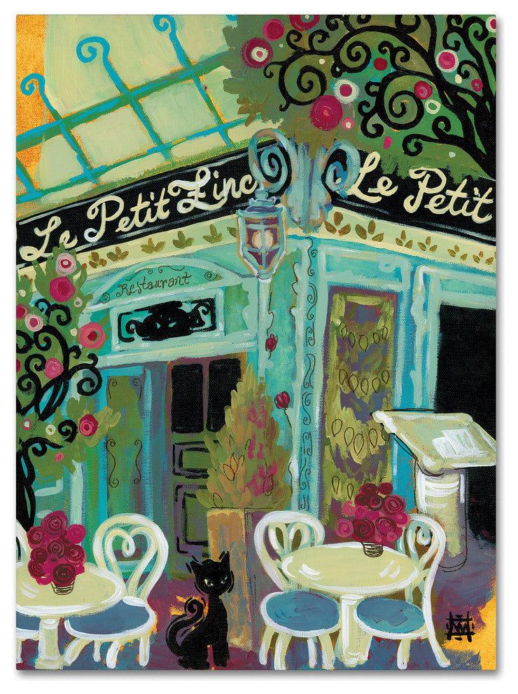 Natasha Wescoat 'Le Petit Zinc' Canvas Art, 18x24