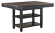 Ordway Dining Room Collection, Counter Height Dining Room Table