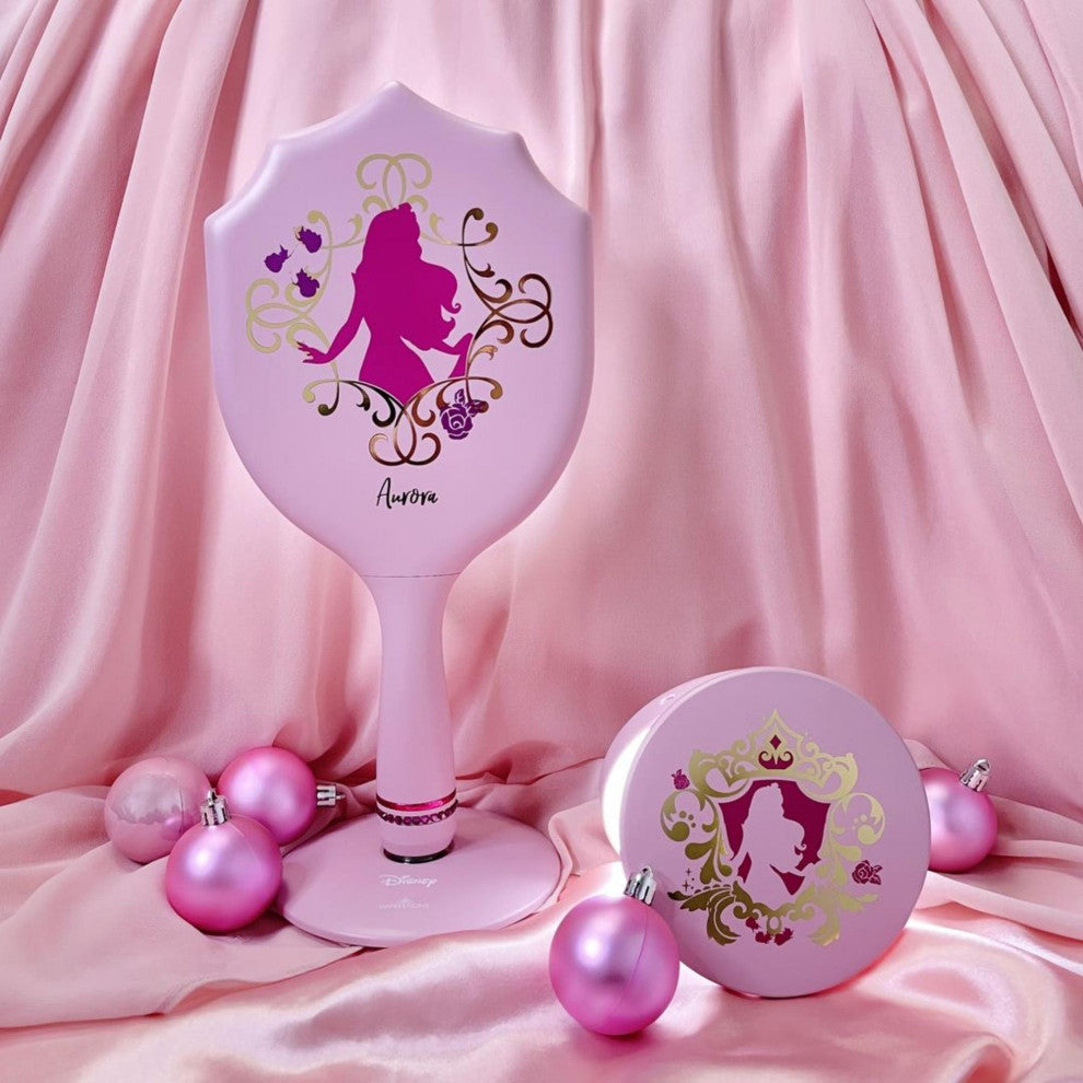 Aurora LED Handheld Makeup Mirror