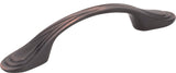 Elements 3899 Westbury 3" Center to Center Traditional Arch Bow - Brushed Oil