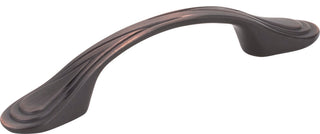 Elements 3899 Westbury 3" Center to Center Traditional Arch Bow - Brushed Oil
