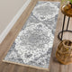 Indoor/Outdoor Marbella MB3 Linen Machine Washable 2'3" x 10' Runner Rug