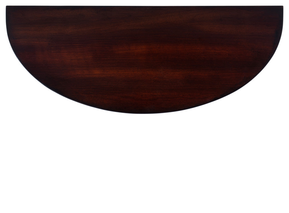 Ingrid Console Table, Dark Brown