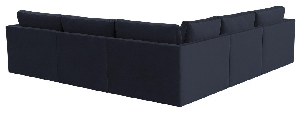 Willow Navy Modular L Sectional