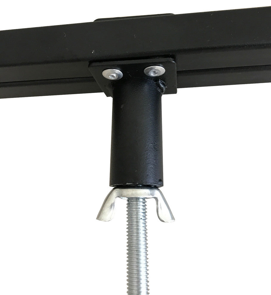 Metal Heavy Duty Center Support Rail System For Bed Frame, Twin; Full; Queen