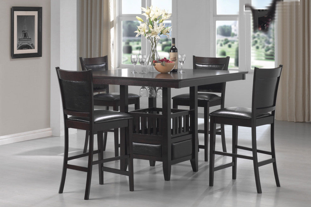 Coaster Jaden Counter Height Stool in Cappuccino (Set of 2)
