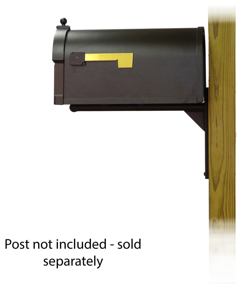 Berkshire Curbside Mailbox With Ashley Front Single Mailbox Mounting Bracket