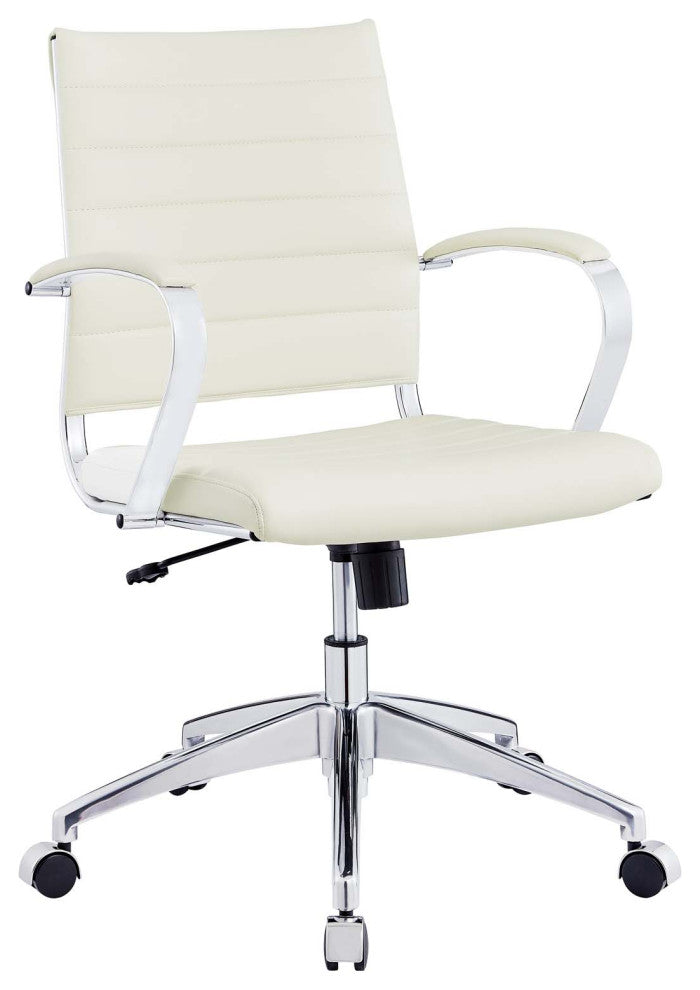 Jive Mid Back Office Chair, White
