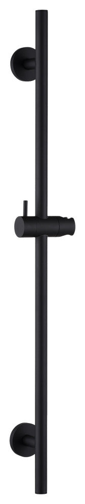 Luxier SB01-30 30" Adjustable Slide Bar for Handheld Showerheads, Matte Black