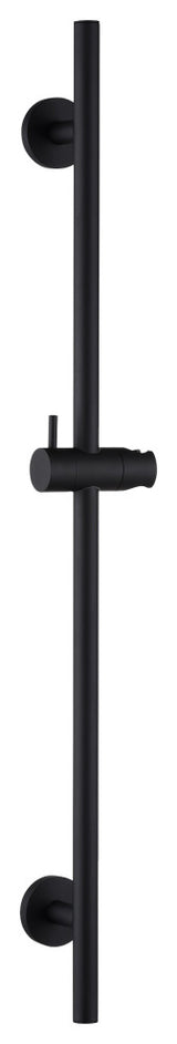 Luxier SB01-30 30" Adjustable Slide Bar for Handheld Showerheads, Matte Black