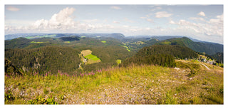 Black Forest Germany Panorama, Landscape Canvas Art Print, 60"x28"