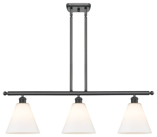 Innovations 516-3I-BK-GBC-81 3 Light Island Light, Matte Black