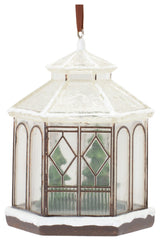 Winter Gazebo Ornament, Set of 4