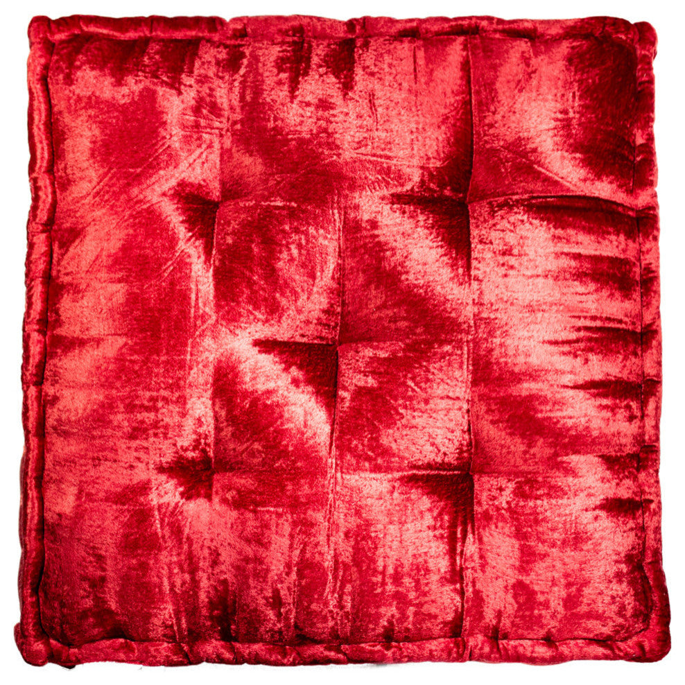 Sumatra 24"x24", Burgundy