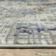 Emery Distressed Blue/Ivory Indoor Area Rug, 3'3" x 5'