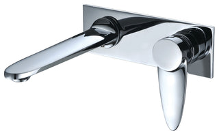AB1772-PC Polished Chrome Wall Mounted Modern Bathroom Faucet