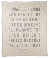 Always Be 50"x60" Coral Fleece Blanket