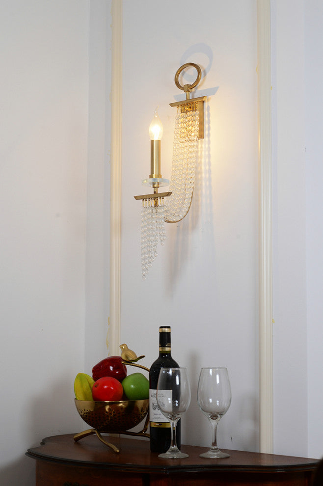 Pamplona | Luxury Contemporary LED Crystal Chandelier, 1 Heads