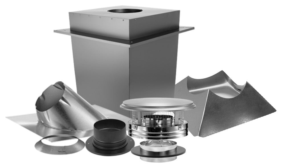 6"Diameter DuraPlus "Up" Through-the-Ceiling Kit