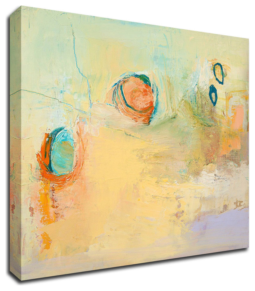 "Secret Sweep" by Tracy Lynn Pristas, Print on Canvas, 14"x14"