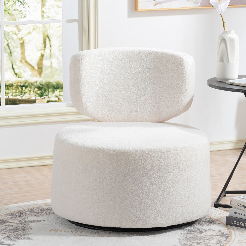 Faux Leather/Fabric Side Chair with Metal Base, White, 29'' X 29''