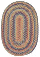 Colonial Mills Rug Rustica Floral Burst Runner, Oval