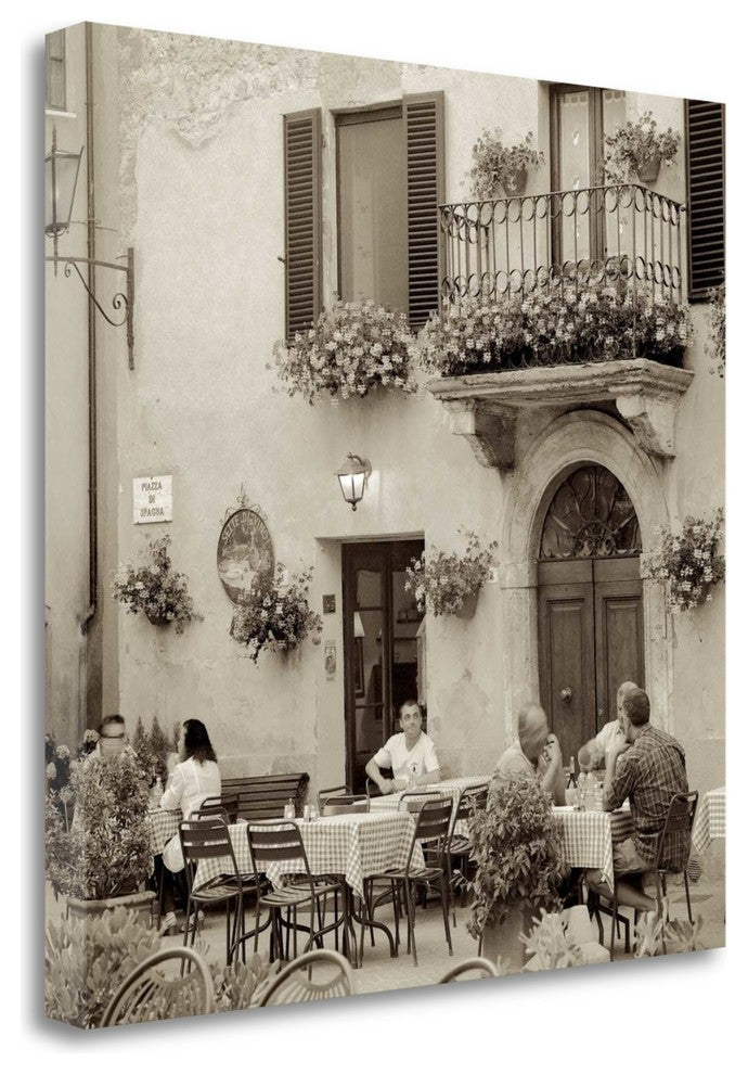 "Tuscany Caffe - 25" By Alan Blaustein, Giclee Print on Gallery Wrap Canvas