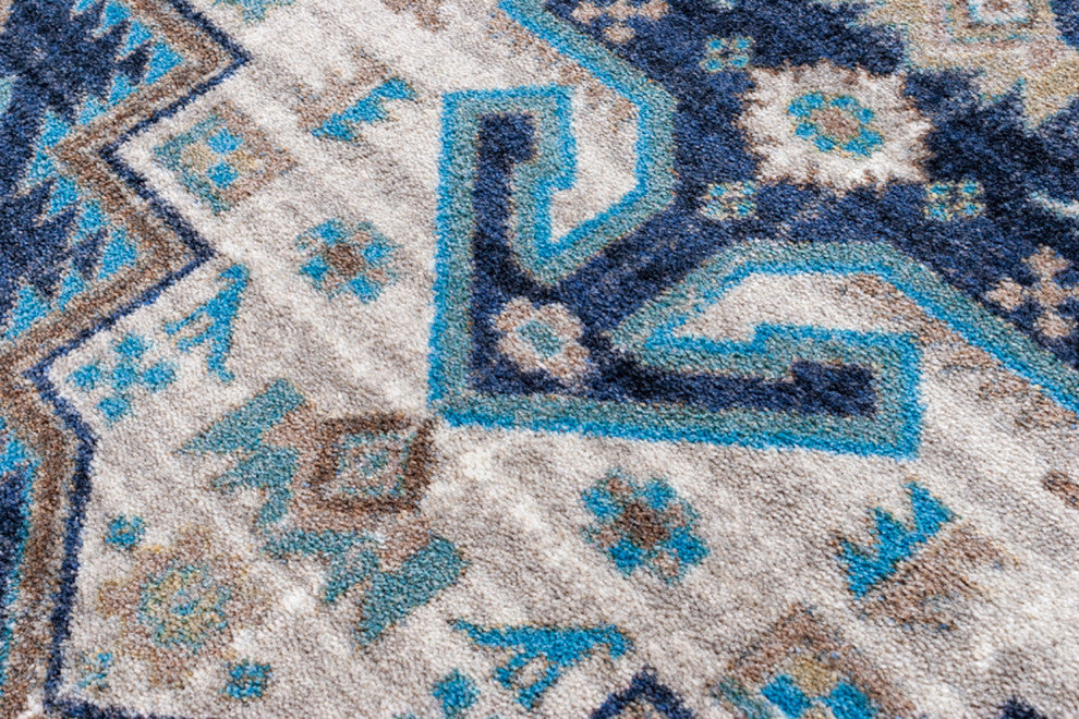 Persian Version, Blue, 8' Round
