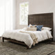 Santa Clara Wood Platform Bed, Toasted Brown, Queen