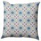 16" x 16" Sun Tile Decorative Throw Pillow, Autumn Blue