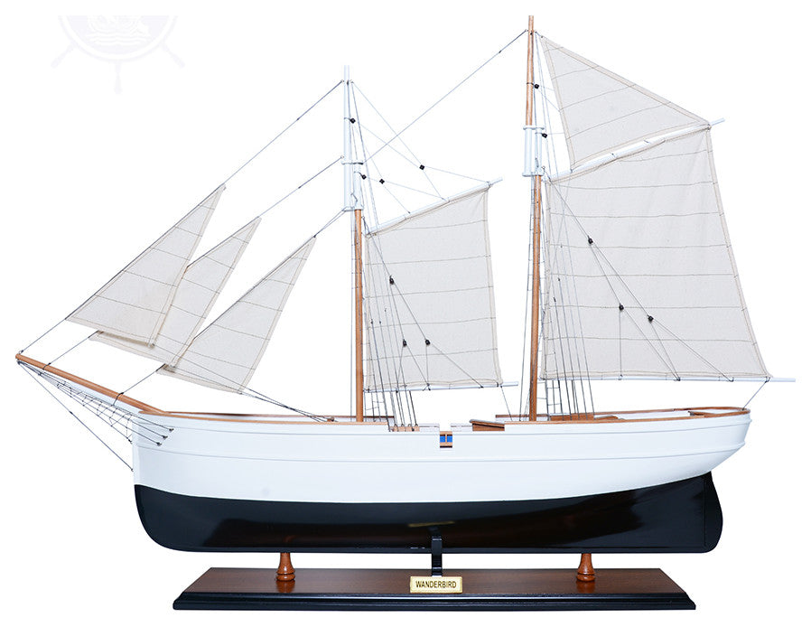 Wanderbird Wooden Handcrafted boat model