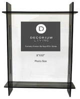 Grey Lucite Picture Frame, 8x10