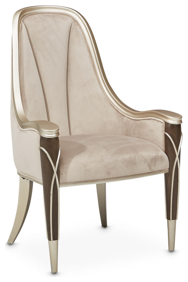 Villa Cherie Dining Arm Chair - Hazelnut