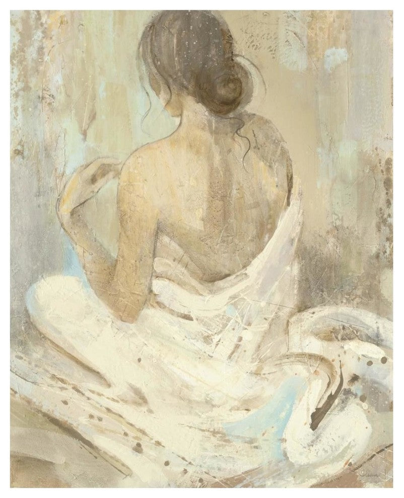 "Abstract Figure Study II" Digital Paper Print by Albena Hristova, 22"x26"