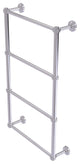 Dottingham 4 Tier 30" Ladder Towel Bar with Dotted Detail, Polished Chrome