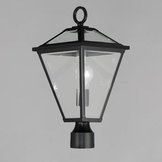Maxim 30568 Prism 14" Tall Post Light - Black