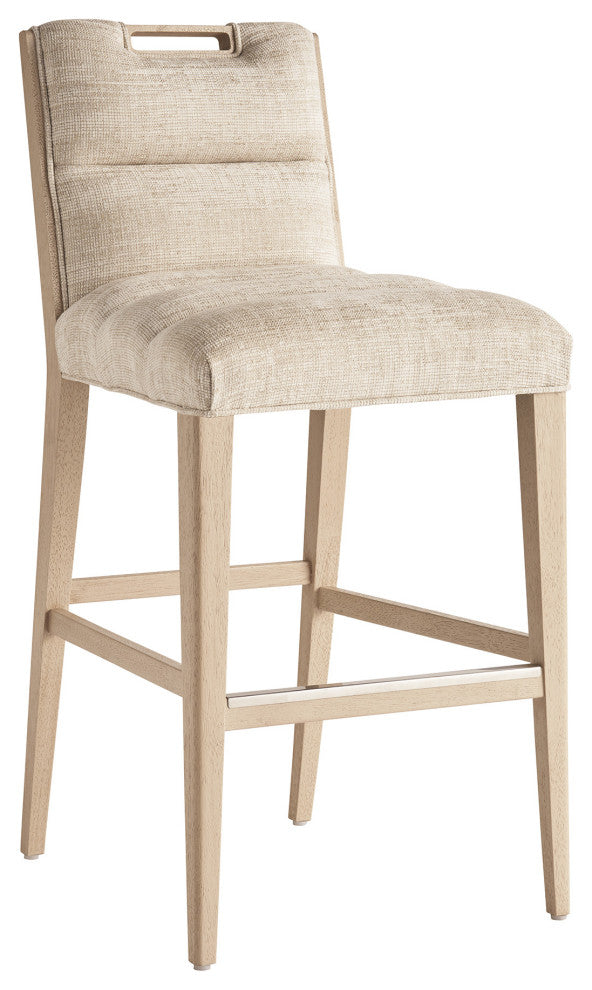 Greer Channeled Upholstered Bar Stool