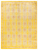 Eclectic, One-of-a-Kind Hand-Knotted Area Rug Light Blue, 9'1"x12'1"