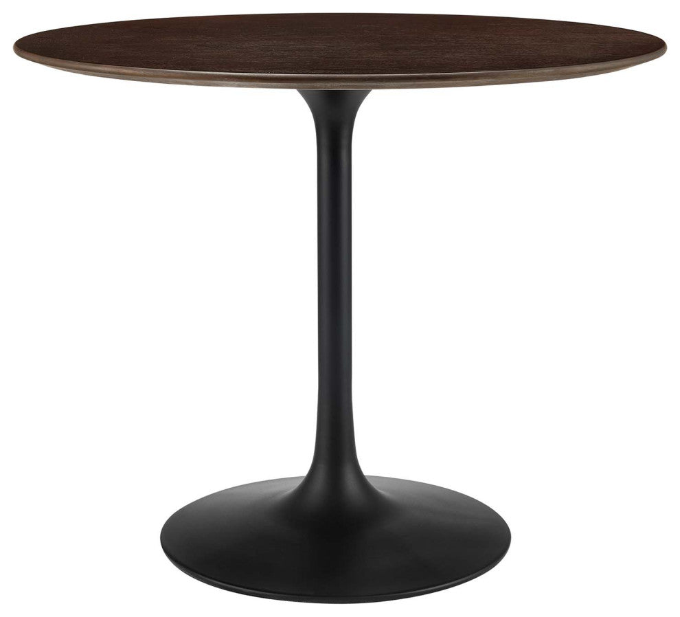 Lippa 36" Wood Dining Table, Black Cherry Walnut