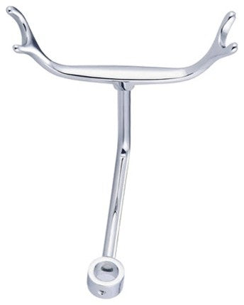 Kingston Brass Shower Pole Holder, Polished Chrome