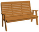 Poly Winston Garden Bench, Cedar, 5 Foot